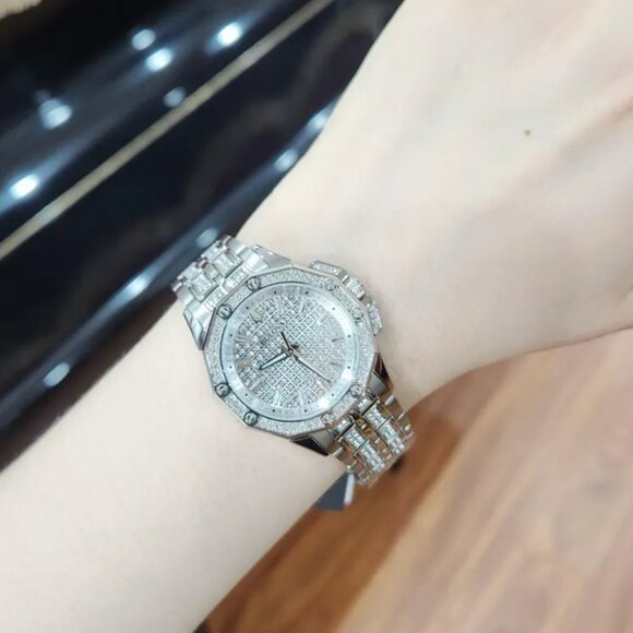 Bulova White Dial Tone Women\'s Diamond Watch main image 4